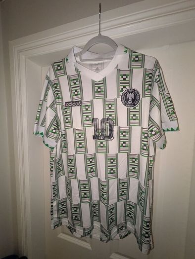 Nigeria Retro Shirt  - 1994 World Cup. Jay-Jay Okocha 10.
