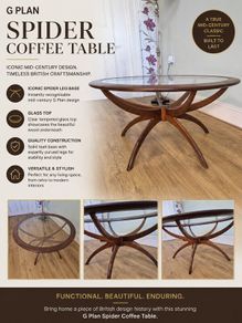 Mid century g plan coffee table