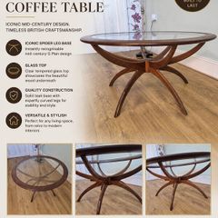 Mid century g plan coffee table