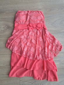 Like NEW Size 6-8 Summer Coral Dress