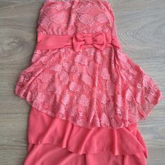 Like NEW Size 6-8 Summer Coral Dress