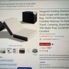 folding mattress
