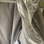 jacket Zara size small cropped metallic hooded jacket Image 8