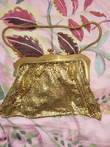 Vintage gold purse, bag
