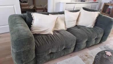 EZ Living "Bottega" 2.5 Seater Velvet Sofa