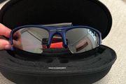 Oakley Flak Jacket XLJ Sunglasses - Navy/Red