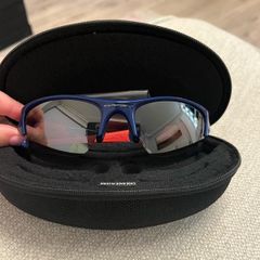 Oakley Flak Jacket XLJ Sunglasses - Navy/Red