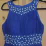 Purple debs evening dress (free postage) Image 2