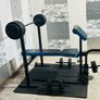 (new Condition) Bench 50kg Weights Barbell Mats Image 3