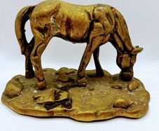 vintage brass figurine