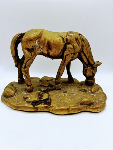vintage brass figurine