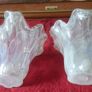 Pair Of Original Murano Glass Pearl Lustre Finish Vase Image 7