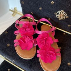 Next fuchsia pink sandals Uk 4 worn once!
