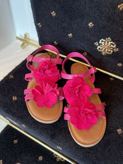 Next fuchsia pink sandals Uk 4 worn once!