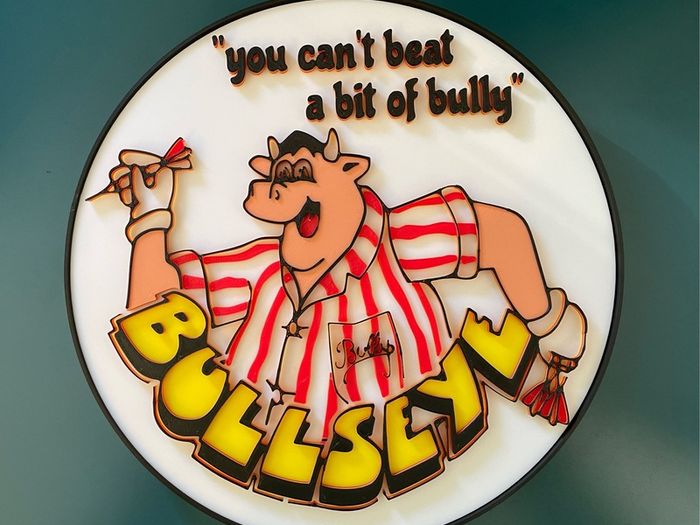 Bullseye Darts Light Box