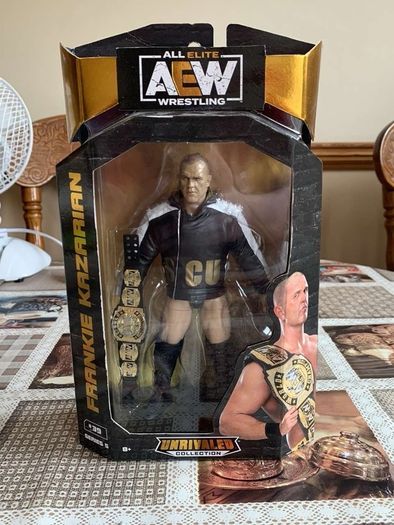 wwe Aew unrivaled series 5 Frankie Kazarian action figure