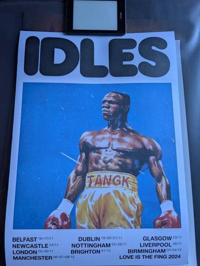 Idles Tour Poster