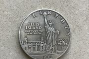 1906 US Dollar - Statue of Liberty/Ellis Island