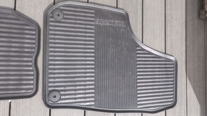 Rubber floor mats