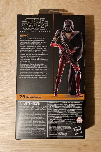 Star Wars HK-87 6" Scale Black Series New & Unopened