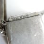 Antique Sterling Silver Vesta Match Case Pendant Necklace 46,86g Image 6