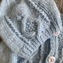 Blue cardigan and hat NB Image 3