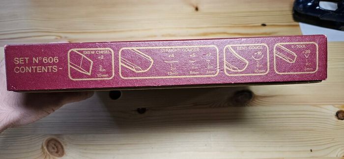 Robert Sorby no. 606 carving set