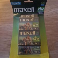 maxwell dv cassette sealed pack