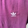 Adidas Originals unisex t-shirt - 11-12 YRS / 152 - burgundy, mint condition. Image 3