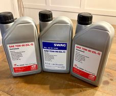 BMW Gear Axle Oil Diff Gearbox 75W-80 GL-5 75W-90 Bundle Febi