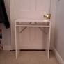Small White Ikea Desk / Table Image 2