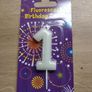 Fluorescent Birthday Candles Image 3