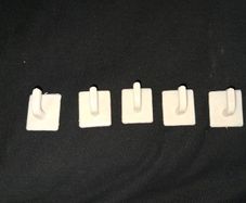 x5 Bundle - Brand New Self Adhesive Multi-Purpose Wall Mounted Hooks - RRP - 3.19