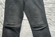 MANGO straigh high waisted petite jeans
