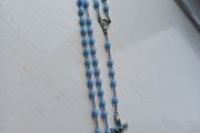 Blue Rosary Beads