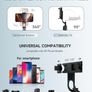 Phone Tripod & Selfie Stick, 180cm Aluminum All in One Extendable Tripod for Smartphone, Portable Travel Phone Stand for Filming, with Wireless Remote for iPhone/Samsung/Android/Camera Image 4