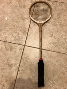 Vintage Dunlop Squash Racket - Wooden
