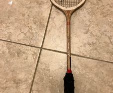Vintage Dunlop Squash Racket - Wooden