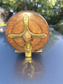 old  brass  timber fishing real