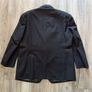 Vintage Magee 1866 Contemporary Men's Charcoal Grey Wool Blazer Jacket Size 46 Image 4