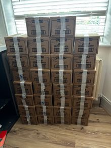 Boxes of books (26 left)