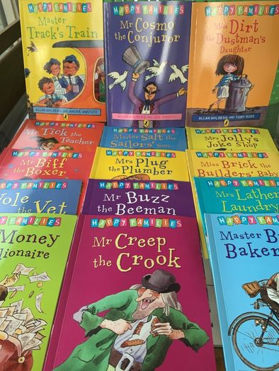 Happy Families books