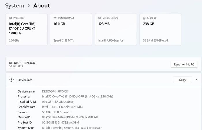 Lenovo X1 Carbon Gen8  Laptop | i7 vPro | 16GB | 256GB | 14" FHD | Win11