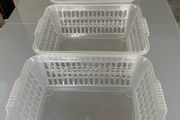 3 small storage baskets