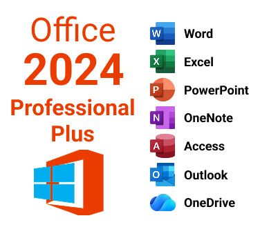 Microsoft Office 2024 PRO PLUS Perpetual License Key (Global)