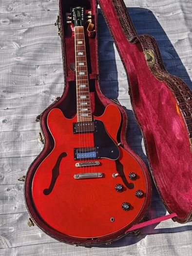 1978 Fernandes MIJ FSA60 (ES335) Semi Hollow Guitar (Delivery available)