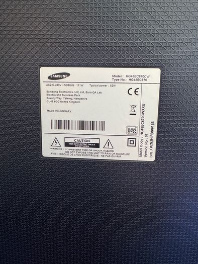 Samsung 48" TV