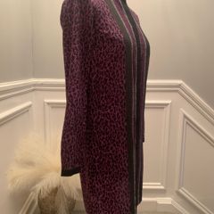 Michael Kors purple & black dress. Size XS