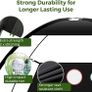 Golf Practice Net for Garden 10x7ft Hitting Enclosure with 3-in-1 Mat, Balls, Tee & Carry Bag - Durable Backyard Training Net for All Ages Including Kids Image 4
