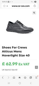 Safety shoes for crews